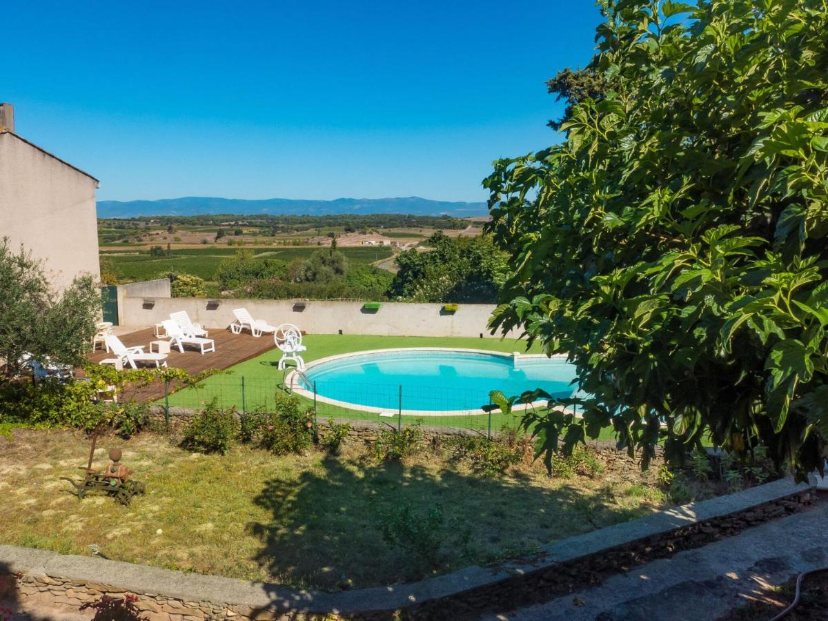 Cosy Holiday Home With Swimming Pool Montbrun-des-Corbières Exteriör bild